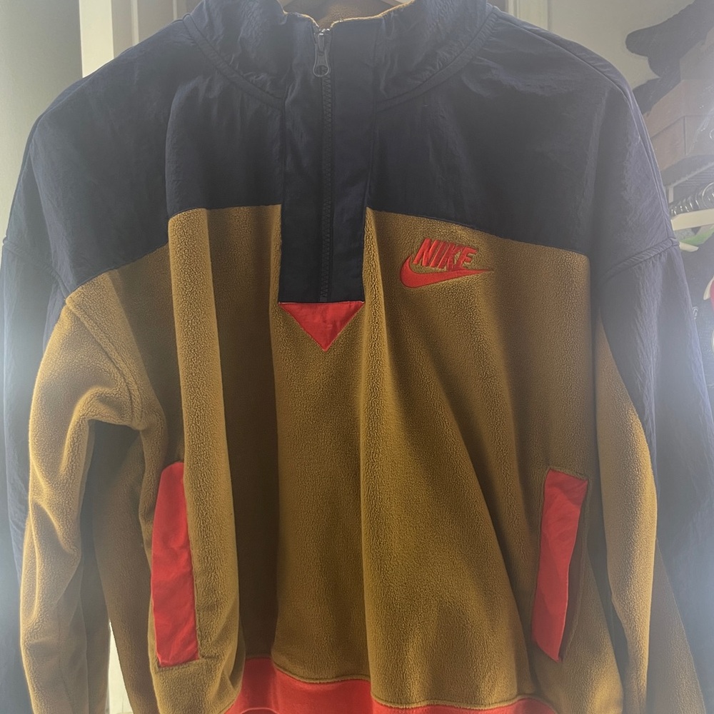 Nike Navy and Mustard Jacket
